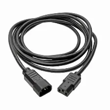 Cables De Poder Tripp Lite Macho, Hembra 100 - 250 V, 3.048 M, Negro