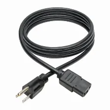 Cables De Poder Tripp Lite Macho, Hembra 120 V, 1.83 M, Negro