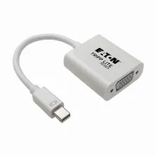 Adaptador Vídeo Tripp Lite Mini Displayport A Vga (d-sub) + 3,5mm, Blanco