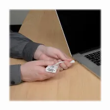 Adaptador Vídeo Tripp Lite Mini Displayport A Vga (d-sub) + 3,5mm, Blanco