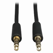 Cable De Audio Tripp Lite 3,5mm A 3,5mm, 4.57 M, Negro