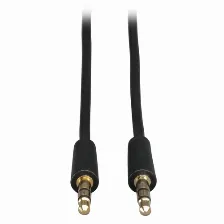 Cable De Audio Tripp Lite 3,5mm A 3,5mm, 7.62 M, Negro