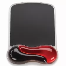 Mousepad Kensington Mouse Pad Duogel – Rojo Apoya Muñecas, Negro, Rojo