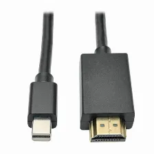 Adaptador Vídeo Tripp Lite Mini Displayport A Hdmi, 3.66 M, Negro