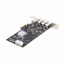 Tarjeta Startech.com Pcie, Usb 3.2 Gen 1 (3.1 Gen 1), Negro
