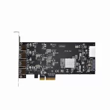 Tarjeta Startech.com Pcie, Usb 3.2 Gen 1 (3.1 Gen 1), Negro
