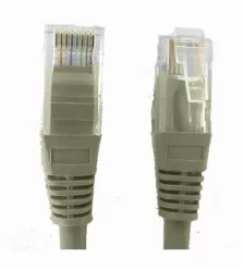 Cable De Red Utp Saxxon De 2 Metros, Cat6, Blindado, Gris