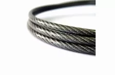 Cable Antirrobo Kensington K64068f Llave, 1.8 M, Acero Al Carbón, Negro, Gris