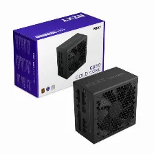 Fuente De Poder Nzxt C850 Gold Core 80 Plus Gold Atx, Modular, 24-pin Atx, 12vhpwr, 135mm, 850w