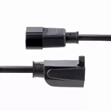 Cables De Poder Startech.com Macho, Hembra 125 V, 0.3 M, Negro