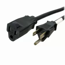 Cables De Poder Startech.com Pac101146 Macho, Hembra 125 V, 1.8 M, Negro