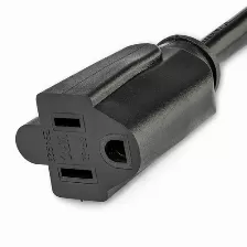 Cables De Poder Startech.com Macho, Hembra 125 V, 0.9 M, Negro