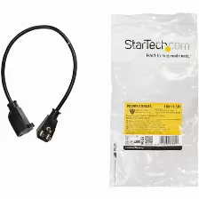Cables De Poder Startech.com Macho, Hembra 125 V, 0.5 M, Negro