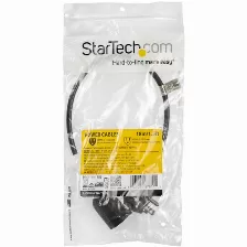 Cables De Poder Startech.com Macho, Hembra 125 V, 0.5 M, Negro