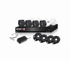 Kit Videovigilancia Provision-isr Pak4lightcc2mp-28 Cámara 1928 X 1088, Ip66