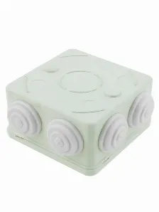 Caja De Conexiones Saxxon, 7 Entradas, 85x85x50mm, Ip55