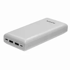 Power Bank Adata C20, 20000 Mah, Usb, Blanco