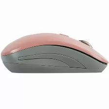 Mouse Perfect Choice Pc-045090 óptico, 4 Botones, 1600 Dpi, Rf Inalámbrico, 10 M, Rosa