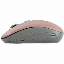 Mouse Perfect Choice Pc-045090 óptico, 4 Botones, 1600 Dpi, Rf Inalámbrico, 10 M, Rosa