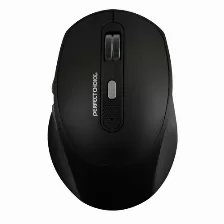 Mouse Perfect Choice Pc-045144 6 Botones, 1600 Dpi, Rf Inalámbrico, 10 M, Negro