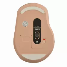 Mouse Perfect Choice Pc-045151 6 Botones, 1600 Dpi, Rf Inalámbrico, 10 M, Crema