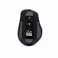 Mouse Perfect Choice Pc-045168 óptico, 4000 Dpi, Rf Inalámbrico + Bluetooth, 10 M, Negro