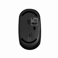 Mouse Perfect Choice Pc-045175 2 Botones, 1000 Dpi, Rf Wireless + Usb Type-c, Negro