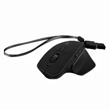 Mouse Perfect Choice Pc-045274 óptico, 1600 Dpi, Rf Inalámbrico + Bluetooth, 10 M, Negro