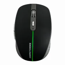 Mouse Perfect Choice Orion 6 Botones, 3200 Dpi, Rf Inalámbrico, 10 M, Negro