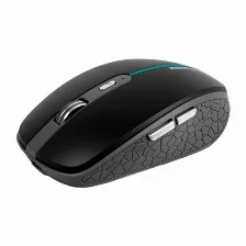 Mouse Perfect Choice Orion 6 Botones, 3200 Dpi, Rf Inalámbrico, 10 M, Negro