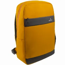 Mochila Perfect Choice Pc-083887 Poliéster, Poliuretano, Color Amarillo