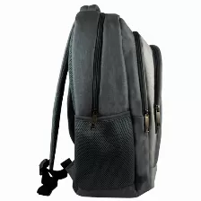 Mochila Perfect Choice Pc-084204 Bolsa Delantera, Bolsa Lateral, 3 Compartimentos, Tamaño Max De Pantalla 17