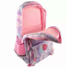 Mochila Perfect Choice Pc-084433 Bolsa Delantera, Bolsa Lateral, Nylon, Poliéster, Color Multicolor