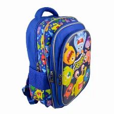 Mochila Perfect Choice Pc-085089 Bolsa Delantera, Nylon, Poliéster, Color Multicolor