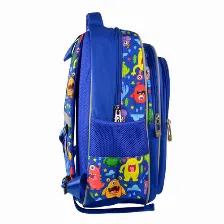 Mochila Perfect Choice Pc-085089 Bolsa Delantera, Nylon, Poliéster, Color Multicolor
