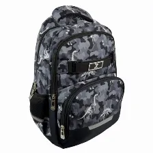 Mochila Perfect Choice Pc-085164 Bolsa Delantera, Poliéster, Color Multicolor
