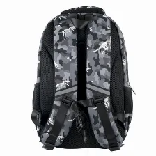 Mochila Perfect Choice Pc-085164 Bolsa Delantera, Poliéster, Color Multicolor