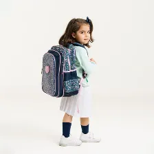 Mochila Perfect Choice Pc-085294 Bolsa Delantera, Nylon, Poliéster, Color Multicolor