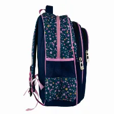 Mochila Perfect Choice Pc-085294 Bolsa Delantera, Nylon, Poliéster, Color Multicolor