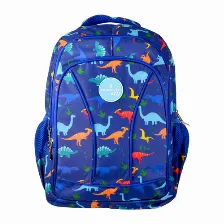 Mochila Perfect Choice Pc-085300 Bolsa Delantera, Poliéster, Color Azul, Multicolor