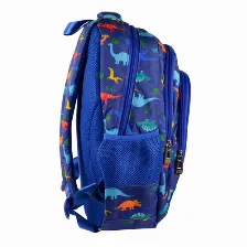 Mochila Perfect Choice Pc-085300 Bolsa Delantera, Poliéster, Color Azul, Multicolor