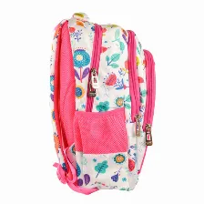 Mochila Perfect Choice Pc-085317 Bolsa Delantera, Poliéster, Color Multicolor