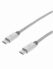 Cable Usb Perfect Choice Pc-101697 Usb C A Usb C, Blanco, Gris