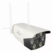 Cámara Ip Perfect Choice Pc-108191 Caja, Wifi, Microsd, Interior, Negro, Blanco