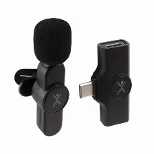Micrófono Perfect Choice Pc-112679 Inalámbrico, Usb, Negro