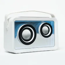 Bocina Perfect Choice Pc-113140 Usb, Bt, Inalámbrico Y Alámbrico, Tablet / Teléfono Inteligente, Blanco