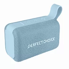 Bocina Perfect Choice Pc-113317 Usb, Bt, Inalámbrico Y Alámbrico, Universal, Azul