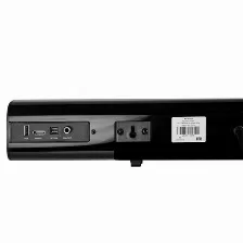 Barra De Sonido Perfect Choice Pc-114031 1.0, Usb, Bt, Inalámbrico Y Alámbrico, Negro