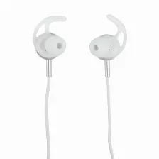 Audífonos Perfect Choice Pc-116417 Gancho De Oreja, Alámbrico, Usb, Blanco