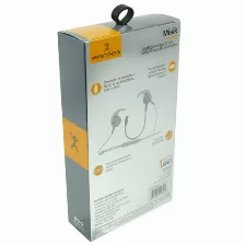 Audífonos Perfect Choice Pc-116417 Gancho De Oreja, Alámbrico, Usb, Blanco